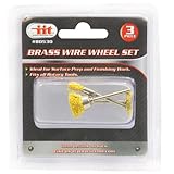 IIT 80530 Brass Wire Wheel Set, 3-Piece by IIT
