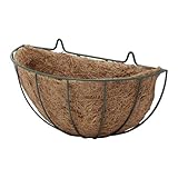 ウォールハンギングバスケットL 4個セット[幅35cm、奥行18.5cm、高さ19.5cm] ノーブランド品