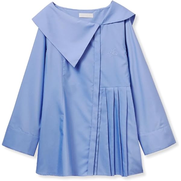 Amazon | [セルフォード] HMコラボラッフルボリュームシャツ