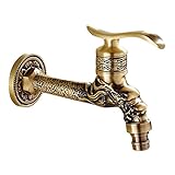 [ドラゴン] 長くする 真鍮アンティークの蛇口洗濯機の蛇口のキッチン/庭