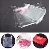 100PCS A4クリアセロファン表示バッグ自己接着シールプラスチックOPP