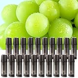 【coco iine】互換カートリッジ ドクタースティック Dr.STICK タイプX TypeX 20個セット 10フレーバー リキッド充填済 コスパ最高 個包装 使い捨て ネコポス (マスカットメンソール)