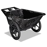 Rubbermaid Poly Farm Cart 300 Lbs. Max Capacity 7-1/2 Cu Ft [並行輸入品]