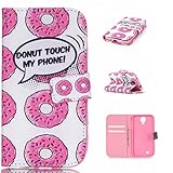 Galaxy S4 ケース Zeebox 手帳型ケース カード収納 横開き Samsung Galaxy S4 用 高品質 液晶保護 カバー 生涯補償付き (ピンク)