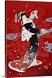 Haruyo Moritaプレミアムシックラップキャンバス壁アート印刷題名Hien 32" x 48" 2333992_24_32x48_none