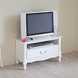 姫系 テレビ台 75cm幅 f-jkp-sgt0111wh ホワイト色 完成品