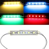 ILS - 5 Colors 5 SMD 5050 LED Module Light Waterproof Strip Light Lamp 12V