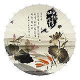 中国古典スタイル33-inchパラソルanti-rain用紙傘、7番