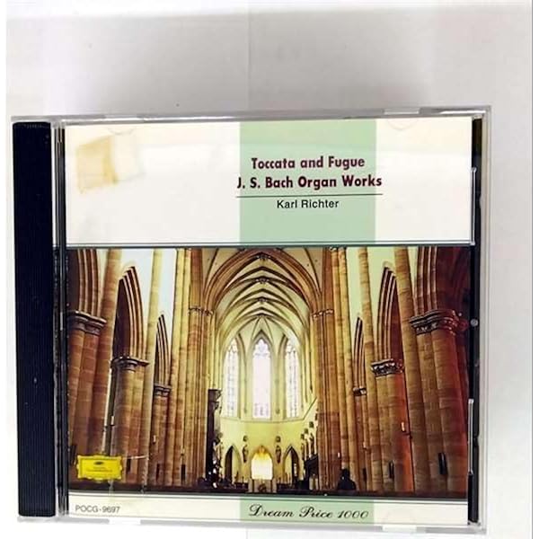 J・S・バッハ　 Toccata & Fuge LP 中古LPレコード【バッハ オルガン名曲集／トッカータとフーガ ニ短調
