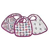 エイデンアンドアネイ ADEN+ANAIS スタイ 3枚セット スナップ付 モスリンコットン ビブ フリップサイド（7119） NIBBLE SNAP BIBS flip-side よだれかけ ベビー