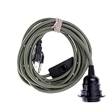 Swag Light - Hanging Pendant Light Cord Kit by Color Cord Company - Choose from multiple colors - Ol