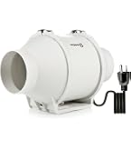 Amazon.co.jp: 【在庫処理】Hon&Guan ダクトファン 100mm 塗装ブース用