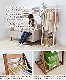 ハンガーラック 衣類収納 洋服掛け コート収納 L字ハンガーラックW500