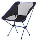 Kalili 折りたたみ ウルトラライト アウトドア アルミ軽量チェア (ディープブルー)