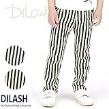 (ディラッシュ) DILASH先染めストライプストレッチパンツ/春 100 ネイビー