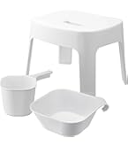 Amazon｜山崎実業(Yamazaki) 引っ掛け風呂イス 座面高25cm +