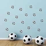 【ufengke】小サッカーボール壁飾り 子供の部屋と保育園の取り外し可能な壁のステッカー 　 壁画