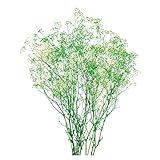 ミニカスミ草 フラワーベール 白/グリーン 76-15-17