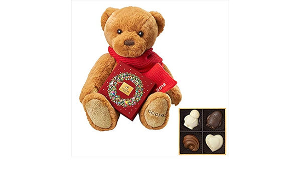 Amazon ゴディバ Godiva クリスマス ベア 4粒 食品 飲料 お酒 通販