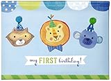 C.R. Gibson Gibby and Libby Pop Up Photo Brag Book, First Birthday Boy by C.R. Gibson
