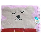 レインボーベア 大判バスタオル デイズ2 (ピンク)