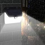 4.5W 42 LEDソーラーパワーライトセンサー＆PIRモーションウォールランプ屋外ガーデンパスウェイ用防水