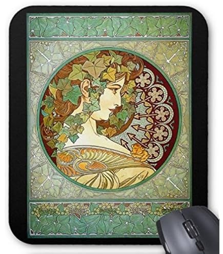 Amazon.co.jp: アルフォンス・ミュシャ 『 四季 』（ 1896 ）のマウス