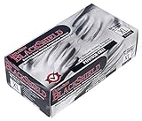 Liberty Glove & Safety 2016BK/XL Duraskin Disposable Glove, X-Large, Black (Pack of 100) by Liberty 