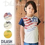 (ディラッシュ) DILASH半袖国旗柄Ｔシャツ/夏 130 イエロー