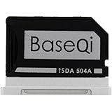 BaseQi iSDA 高精度 アルミニウム製 MicroSD カード アダプター (Macbook Pro 15" Retina (late 2013~mid 2015)