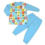 アンパンマン パジャマ 長袖 あったか素材 裏毛起毛 スェットパジャマ 秋物 冬物 子供用 Anpanman j-ea2825 95cm サックス