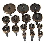 Generic Hss 9341 Hole Saw Cutter Metal Steel Aluminum Plastic Wood Drill Bit Set