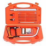 DC マジックハンドソーツール 多目的弓の鋸 多機能木材鋸 木工用 ガラス 金属 プラスチッ ク タイヤなど使用可能 狩猟 キャンプ トリミング 12インチ 収納ケース付き