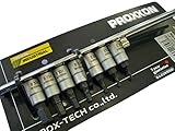 PROXXON プロクソン 1/4Sq ヘックスビットソケットセット 7ピース 83653