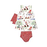 PER ベビー服　ドレス　ショートパンツ　ヘッドバンド　子供服　女の子　セットアップ　動物　可愛い (80)