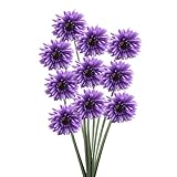 Zhhlinyuan 良質 Artificial Silk Daisy Simulation Flowers Wedding Party ホーム Decor 10 Pcs