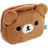 サンエックス(San-X) リラックマ ぬいぐるみマルチケース チャイロイコグマ CA71204 H120×W145×D45mm