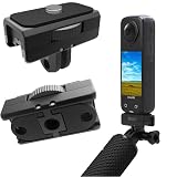 INSTA360 X5 X4/ONE X3/X2/Ace Pro/Ace/Gopro シリーズ 対応 マウントアダプター 1/4”ネジ口付き 折りたたみ GoProインターフェイス 変換アダプター 接続可能 三脚 自撮り棒