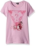 GUESS Little Girls' Short Sleeve T-Shirt Melrose Lavender 2T [並行輸入品]