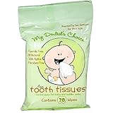Tooth Tissues Dental Wipes for Baby or Toddler (6 Packs of 30 Wipes) by Tooth Tissues