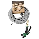 ダルトン DULTON Stretch hose　ストレッチホース ホース 5m→約10m　8パターン散水ノズル (Ash gray)