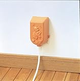 コンセントガード ブラウン