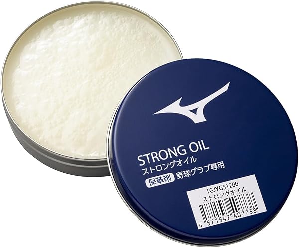 MIZUNO(ミズノ) 野球 ソフトボール ストロングオイル(保革油/保革着色油) 1GJYG511/1GJYG512 1P - 1