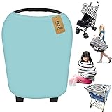 iZivウルトラソフト4-in-1マルチユースベビーストレッチカバーカーシートキャノピー/看護カバー/ショッピングカートカバー/インフィニティスカーフベビー用パーフェクトギフト（カラー10）