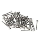 B Blesiya セルフタッピングネジ　ステンレス鋼　トラスヘッド　M4.2　留め具　約50個　全7サイズ - 50mm