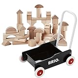 BRIO 手押し車（黒）+つみき50ピース　数量限定セット