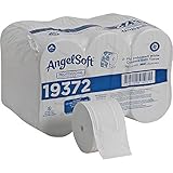 エンジェルソフトPSコンパクトCoreless Bathroom Tissue – 2プライ – 1125シート/ロール – 18 /カートン – 97.8 Amp ; Quot ; X 4.05 Amp ; Quot ; – ホワイト