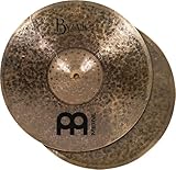 MEINL マイネル Byzance Dark シリーズ ハイハットシンバル 14" Hihat ペア B14DAH 【国内正規品】