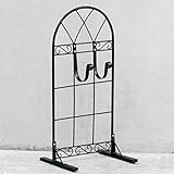 SINAPP ホースハンガー ホーススタンド 庭 収納アイアン SIK2148 ブラック