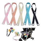 マルチホルダー マルチクリップ マルチホルダー クリップ ストラップ おもちゃ おしゃぶり スタイ 落下防止 紛失防止 赤ちゃん (FD-Bタイプ, オレンジ)